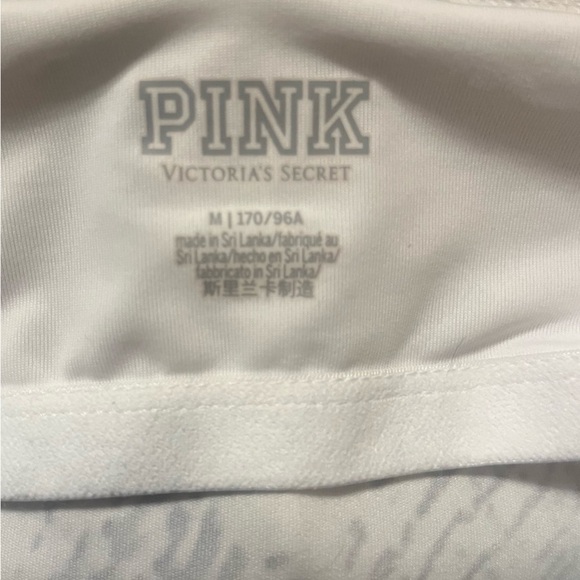 VS Pink Strappy Workout Top with Shelf Bra size M - Picture 9 of 10